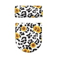 thumbnail image 5 of HELLHERO Cow Print Sunflower Pattern Toilet Seat Cover Easy to Clean for Hotel Stretchy Fabric Toilet Seat Covers, 5 of 8