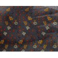 thumbnail image 4 of oneOone Georgette Viscose Fabric Leaves & Floral Block Printed Craft Fabric BTY 42 Inch Wide, 4 of 5