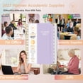 thumbnail image 6 of CTCMSP 2027 Planner Weekly Monthly Planner Calendar Notebook(Jan-Dec.2027,6.3"x8.5")Hardcover Daily Agenda Planner 2027 for Office,Home,Schedule,Academic Supplies, 6 of 7