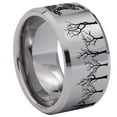 thumbnail image 3 of Tribal Werewolf Tungsten Carbide Ring, 3 of 9
