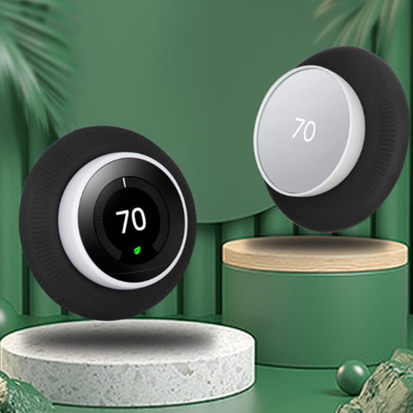 Ovzne Smart Thermostat Protective Cover Wear Silica Gel Protective Cover Wall Bracket Keep Your Wall Beautiful On Clearance