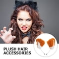 thumbnail image 4 of MasteelfCA Bandeau en Peluche Renard Oreilles Cosplay Performance Adorable, 4 of 7
