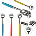 thumbnail image 2 of 1 Pc Stainless Steel Bear Claw Telescopic Back Scratcher Helper Extendable Gift, 2 of 4