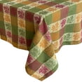 thumbnail image 5 of Autumn Changing Leaf Jacquard Fall and Thanksgiving 60 x 84 inch Rectangle Cotton Fabric Tablecloth, 5 of 8