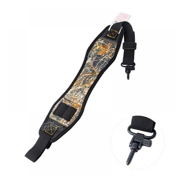 Hunting Belt Outdoor Printed Multi Functional Adjustable Portable Nylon Rifle Carrying (Sling) Strap Printed Hunting Strap Sportswear Accessories