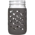 thumbnail image 1 of VERSAINSECT ilicone Mason Jar Sleeve - Fits 32oz (1 Quart) Regular or Wide-Mouth Jars … (1, Lagoon), 1 of 5