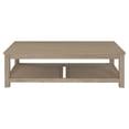 thumbnail image 3 of NPD Furniture Tiburon Solid Wood Coffee Table in Drifted Sand, 3 of 10