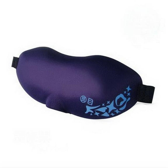 Panda Superstore  Eye Mask Eye Shade Blindfold Shade Cover for Sleep with Strap - Purple