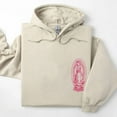 thumbnail image 4 of Virgen de Guadalupe Hoodie, Unisex Religious Pullover, Classic Cotton Printed Hoodie for Men and Women, Spiritual Gift Apparel, 4 of 7