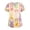 #01 Multicolor, variant on Easter Scrub Shirts for Women Short Sleeve V-Neck Bunny Eggs Printed T Shirt Dressy Loose Fit Nursing Uniforms Tunic Tops with Pocket, #01 White, S