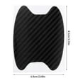 thumbnail image 1 of Car Door Handle Sticker Carbon Fiber Protector Film Anti-scratch Universal Auto Handle Cover, Black, 1 of 9