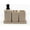 Beige, variant on Zccz Modern 4-Piece Gray Marble Bathroom Accessories Set