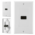thumbnail image 4 of 1 Puerto Dorado, Placa de Pared Cubierta frontal Chapado Con ethernet para cine en Casa DVD, 4 of 7