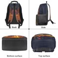 thumbnail image 6 of Aplkyhs School Backpack for Boys Girls Ages 6-18 Ergonomic Padded Straps Large Multi-Compartment Bookbag for Elementary Middle High School Use Fire Baseball Player, 6 of 7