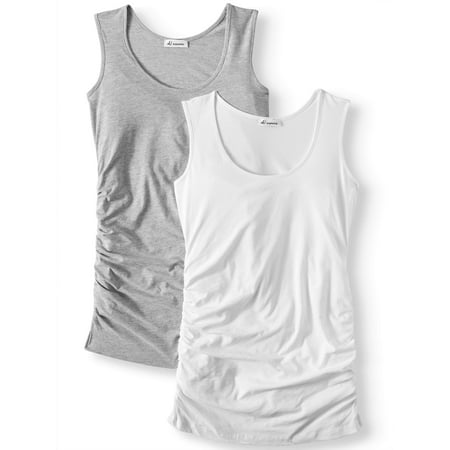 

Oh! Mamma Maternity Women s Tank 2 Pack (Women s & Women s Plus)