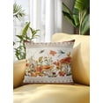thumbnail image 2 of Outdoor Pillows Waterproof, Botanical Mushrooms Bedding Throw Pillows with Insert for Couch Sofa Bed, Retro Fall Wild Flowers Farmhouse 18x18 Inch Pillowcases Decorative Patio Pillow Set of 1, 2 of 8
