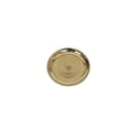 thumbnail image 1 of Bronze Kansa Plate Handmade Full Size Set Of 1 - Gift For Wedding, Diwali, Navratri & Dusshera, 1 of 1