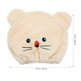 thumbnail image 5 of 2Pcs Cartoon Hair Drying Towel Kids Girls Absorbent Hair Wrap Head Towel, 5 of 8