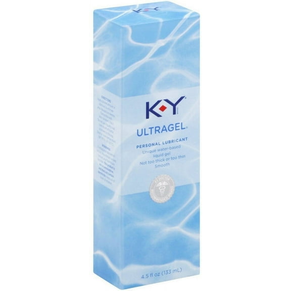 K-Y Ultragel Personal Water Based Lubricant Gel, Adult, 1.5 oz