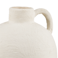 thumbnail image 2 of Bouclair White Ceramic Table Vase With Handle, 2 of 3