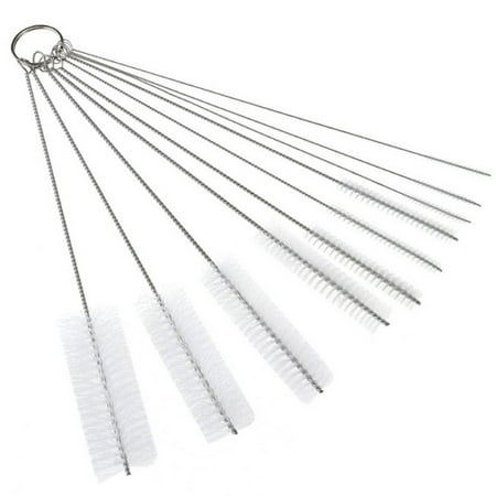 

Bottle Cleaning Brushes 10 Pcs Tube Brush Nylon Bottle Pipe Cleaner Set
