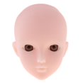 thumbnail image 1 of Cabeza de práctica de muñeca BJD Soft Cabeza de Femenina Hecha de Plástico Blando con Marrones de 1/6 de BJD Accesorios de Las Piezas de Magideal Cabeza de práctica de muñeca BJD, 1 of 7