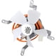 thumbnail image 3 of 120W BBQ Grill Motor Fan with Aluminum Alloy Texture for Outdoor Cooking and Kitchen Use, Compatible with Various Grills, 3 of 5