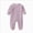 Purple, variant on 0-3 Months Newborn BabySleep Play Footed Sleeper Long Sleeve Pyjamas Baby Up Sleepsuit Baby Footed Pajam One-Piece Romper Newborn Pajamas