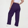 thumbnail image 5 of Sweatpants Women Sevevn Women's Plus Size Sweatpants Drawstring Wide Leg Baggy Sweat Pants with Pockets, 5 of 5