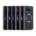 thumbnail image 4 of Allytech for Google Pixel 10 Pro XL Case Clear, Magnetic Case Compatible with Magsafe Wireless Charging Anti-Yellow Shockproof Bumper Hard PC Back Cover Case for Google Pixel 10 Pro XL - Rosegold, 4 of 6