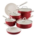 thumbnail image 1 of Juego de utensilios de cocina KitchenAid 84845 antiadherentes anodizados duros, 10 unidades, 1 of 8