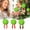A, variant on FEOLGEHLY 3 Pcs Green Furry Christmas Ball Ornaments for Xmas Tree, Christmas Hanging Decorations Soft Faux Fur Pom Pom Ball Ornaments for Home Party Supplies Fireplace Mantel Wall Decor, Green