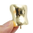 thumbnail image 4 of Unique Bargains 1 Pc Ponytail Buckle Hair Clip Glossy Hair Ponytail Cuff for Women Gold Tone, 4 of 5