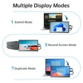 thumbnail image 4 of 7 Inch Portable Secondary Monitor FHD 1024x600 IPS LCD Screen USB-C & HDMI with Dual Speakers for PC Laptop Raspberry Pi Nintendo Switch - Black, 4 of 7