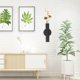 thumbnail image 1 of unbranded De Pared Con Florero Metálico Negro Simple Y, 1 of 8