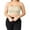 Beige, variant on Women's Strapless Bralette Non Padded Plus Size Bandeau Seamless Tube Top