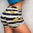 thumbnail image 4 of Fotbe Gold Flamingo Shorts Sin Costuras – Shorts Deportivos de Cintura Alta para Mujer, Elásticos para Gimnasio, Yoga, Running o Ciclismo-XX-Large, 4 of 8
