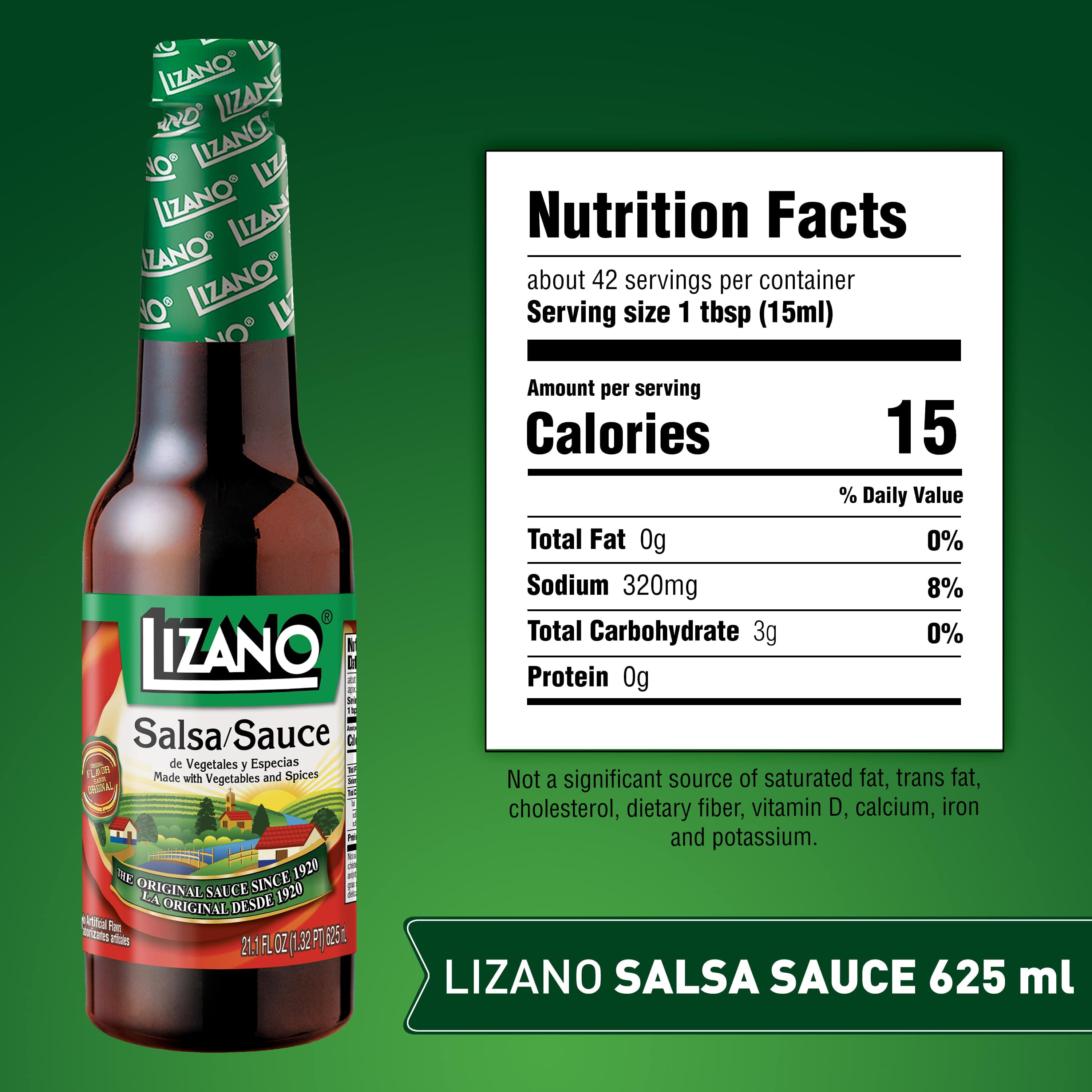 (12 pack) Lizano Sauce Original Flavor, Made with Vegetables and Spices, 21.1 fl oz