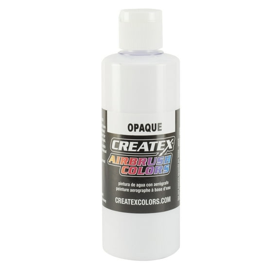 Createx Airbrush Color, Opaque, 4 oz., White