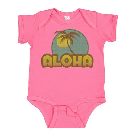 

Inktastic Aloha Palm Gift Baby Boy or Baby Girl Bodysuit