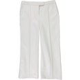 thumbnail image 1 of Alfani Womens Faux Leather Casual Trouser Pants, antiquewhite, 16, 1 of 2