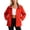 Orange, variant on Black Women's Softshell Jacket Travel Outdoor Jacket Crew Neck Fall Winter Jackets Cute Tops Trendy Western Cowgirl Outfits Girls Coats M