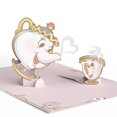 thumbnail image 2 of Tarjeta pop-up Lovepop La Bella y la Bestia 5 x 7", 2 of 6