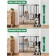 thumbnail image 2 of Baby Gate PLZOIT 36 extra alto para escaleras de 75 a 103 cm de ancho, 2 of 7