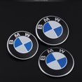 thumbnail image 2 of 45/74/82mm/56mm/68mm Auto Car Styling Emblem Badge Front Rear Trunk Logo steering wheel wheel hub cap Sticker For M accessor 4Pcs 56MM, 2 of 6