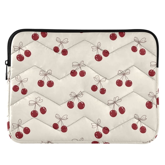 ALAZA Cherry Bows Pattern Laptop Sleeve Case for 13-14 Inch Computer Cover Bag Medium