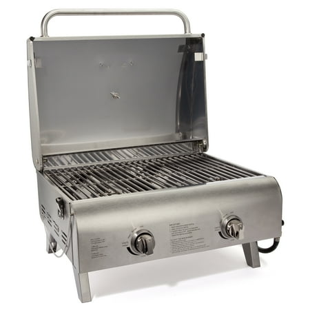 Cuisinart - Chef's Style Stainless Tabletop Grill - Stainless Steel