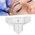 thumbnail image 4 of Eyebrow  Ruler, Eyebrow Ruler Microblading Accessory Eyebrow Measuring Tool  For Home Use For Professional  Shop A,B,C, 4 of 8