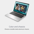 thumbnail image 3 of Dell 14 Laptop,14inch FHD+ Anti-Glare Display, Intel Core 5 120U Processor, Intel Graphics, 16GB RAM, 512GB SSD, English AI Backlit Keyboard, Fingerprint Reader, Windows 11 Home ,Silver, 3 of 7