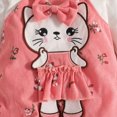thumbnail image 6 of CAUYDY Newborn Girl Long Sleeved Romper Baby Girls Soft Bodysuit Set Infant Fall Winter Clothing Toddler Outfit 3M 6M 9M 1T 2T Sizes 12-18 Months,Pink, 6 of 9